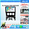 OSSURET Autoradio 4G 8Core Carplay Android Auto per Peugeot 3008 2009 - 2015 Lettore multimediale video 2DIN 360 Telecamera GPS SWC RDS Bluetooth 4G wifi Smart Screen