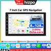 HIZPO Autoradio Hizpo 2Din con Carplay e Android Auto, Schermo da 7 Pollici, FM, Ingresso AUX, Bluetooth, Mirror Link, Universale