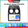 Hizpo 9'' 7862 Autoradio Android con CarPlay Wireless per Nissan Qashqai J10 2006-2013, Sistema Intelligente DSP SWC RDS GPS FM BT