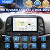 HIZPO Autoradio Hizpo 360Camera con Sistema Android 14 per Hyundai Santa Fe 2 2006-2012, Lettore Multimediale Intelligente, Video, GPS, Stereo, Wireless CarPlay, Wifi, 4G, SWC, AI