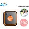 winkcron Localizzatore GPS per Anziani e Bambini V28C 4G con Allarme SOS, Fotocamera HD, Monitoraggio GPS, Frequenza Cardiaca e Pressione Sanguigna