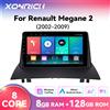 XONRICH Autoradio Wireless CarPlay Android 14 8Core per Renault Megane 2 2002-2009, Schermo Touch IPS 1280*720, Navigazione GPS 4G WiFi, DSP RDS, Unità Principale Multimediale per Auto