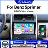 Ainavi Autoradio Ainavi Wireless Android Auto Carplay 2 Din per Mercedes Benz B200 W169 W245 Viano Vito W639 Sprinter W906, Radio Auto, Autoradio, Radio per Auto, Radio per Auto, Radio per Veicoli, Sistemi