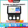 HIZPO Autoradio 2din con Carplay e Android Auto per Dodge RAM 1500 2500 3500 2013-2018, Navigazione GPS, Lettore Multimediale Video, WiFi 5G, Stereo