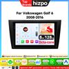Hizpo 6115 AI 4G LTE Radio Auto Wireless con CarPlay e Android Auto per VW Volkswagen Golf 6 2008-2016, GPS, Navigazione, BT, DSP, RDS, FM