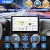 Hizpo Autoradio 8Core 8G + 128G 2 Din per JEEP Compass Patriot Chrysler 300C Sebring Liberty Dodge Wrangler GPS Stereo WIFI Wireless Carplay Android Auto Multimedia 10.1 Pollici