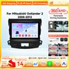 OSSURET Autoradio Android Auto Carplay per Mitsubishi Outlander 2005 - 2011 Citroen C-Crosser Peugeot 4007 Lettore Multimediale 2Din Audio