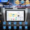 Hizpo 9'' Sistema Intelligente per Auto Toyota Avensis T27 2008-2015, Unità Principale Multimediale con GPS, DSP, FM, 4G, Wifi, BT e Telecamera a 360°