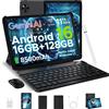 DOOGEE U11 Tablet Android 16 da 11'' con Display Ultra-chiaro a 90Hz, 4GB RAM, 128GB ROM, Batteria da 8580mAh, Doppio Altoparlante, Supporta Widevine L1