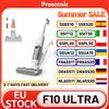 NONE Proscenic F10 Ultra Aspirapolvere Senza Fili 3-in-1, Umido e Secco, 60 Minuti di Autonomia, Doppio Serbatoio d'Acqua da 1,3L, Autopulente e 3 Modalità, LED