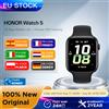 HONOR Smartwatch Honor Watch 5 con scansione della salute, tracciamento GPS preciso, 15 giorni di autonomia