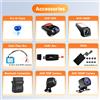 HIZPO Collezione Completa di Accessori Hizpo per Lettore Multimediale Auto: Telecamera Posteriore, OBD2, TPMS, DAB+, DVR, Box Fibra Ottica, Controllo Vocale AI
