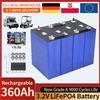 Likctt Batteria LiFePO4 ad alta capacità 12V 350AH 3.2V 360Ah, cella al litio ferro fosfato a ciclo profondo 9000+ cicli, per fai da te 12V 24V 36V 48V, accumulo di energia solare, stock UE, esente da tasse