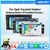 OSSURET Autoradio Carplay Android Auto per Opel Astra H G J Vectra Meriva Corsa C D Vivaro Antara Zafira, sistema intelligente per auto, unità principale da 7 pollici