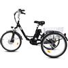 6MSKS Bicicletta elettrica 6MSKS M300 con motore da 250W, batteria rimovibile 36V15Ah, autonomia di 31 miglia, triciclo elettrico per adulti, adatto per viaggi di anziani, Ebike