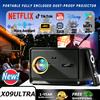 HORLAT Proiettore HORLAT 52000 Lumen Ultra HD 2G 32GB Android 14 con Auto Focus, Smart Google TV, Home Theater, Video Beam per Uso Diurno