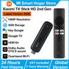 Xiaomi TV Stick HD 2a Generazione, Dispositivo di Streaming Portatile con Google TV, Telecomando Vocale Bluetooth, WiFi Dual-band, Dongle Smart TV con Assistente Google