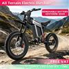 ROBORN NEW S900 Bicicletta elettrica con pneumatici fat da 20 pollici 4.0, motore da 60V 1500W, doppia batteria da 30Ah, batteria al litio rimovibile da 60Ah, mountain bike elettrica per adulti con