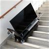Carrello Saliscale Elettrico Pieghevole con Capacità di 300 kg per Trasporto Frigoriferi, Secchi, Elettrodomestici, Uso Industriale e Commerciale
