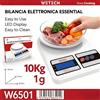 NONE Bilancia Digitale da Cucina 5kg/10kg con Precisione 1g, Display LCD e Funzione Tara per Cucinare e Panificare