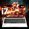 NONE Computer portatile Intel Core i7 9850H 8650U Windows 11 Pro Notebook PC 12GB DDR4 1TB 2TB SSD Computer da gioco per ufficio e studio Display 1080P