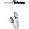 ddHiFi Cavo USB-C DD ddHiFi MD19S da 100 W per ricarica rapida, connettore sottile in lega di alluminio, compatibile con DAC/AMP e dispositivi mobili