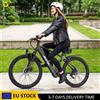 Aairsk Bicicletta elettrica da 26' per adulti, motore brushless da 250W, batteria da 36V 10Ah, autonomia fino a 40 miglia, e-bike a 7 velocità da 25 km/h, sospensione anteriore NFC
