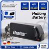 chamrider Batteria Ebike Chamrider Hailong C 48V22.5Ah 36V27Ah al Litio per Tubo Obliquo, Celle 21700, BMS 40A, 52V per Bici Elettrica, Nera