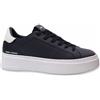Crime London, Weightless Low Top, Scarpe Sneaker, Moda Fashion Pelle Donna (Black, Sistema Taglie Calzature EU, Adulto, Numero, Media, 38)