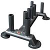SPART FITNESS OLYMPIC BARS RACK - Portabilancieri verticale 8 posti