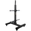 Spart Fitness Rastrelliera salvaspazio verticale per dischi bumper - dim. 74 x 60 x h120 cm