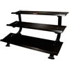 Spart Fitness Rack portamanubri a 3 piani per 13 coppie di manubri