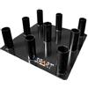 SPART FITNESS OLYMPIC BARS RACK - Portabilancieri verticale 9 posti