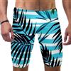 Generic Jammer Costume da bagno da uomo colorato Leaves-113 Swim Jammers Endurance Long Racing Training Costume da bagno, Multicolore, L