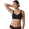Selene, Reggiseno Contenitivo Donna con Fascia Anatomica, Senza Ferretto e Imbottitura, con Spalline Larghe Comfort, Collezione Elvira, Colore Nero, Taglia 6C