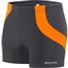 sesto senso Boxer da Bagno Aderente da Uomo, Sportivo e Impermeabile per Nuotare - Taglia 4XL, Colore Blu Grafite - Costume da Bagno Aderente