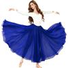 Baisdan Donna Gonna in Chiffon per Danza del Ventre, Gonne Flamenco a Cerchio Completo per Costumi di Halloween, Carnevale Spettacoli