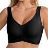 Fittingirls Reggiseno Sportivo Donna-Microfibra Senza Ferretto Seamless, Sostegno Forte per Yoga e Ginnastica, Comfy per Uso Attivo e Quotidiano