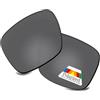 Bwake Lenti di ricambio per occhiali intelligenti Ray-Ban Meta Wayfarer RW4006/Gen 2 RW4012 (50-22), colore: nero scuro polarizzate