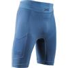 X-Bionic Xceed Run Short Tights Uomo - Pantaloncini da Corsa ad Alte Prestazioni con Tecnologia HygroDiffuser & VectorSphere - Regolazione Termica e Anti Sudore per Comfort Ottimale