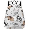 MHYRAC Zaino, Zaino Zebra Nero, Zaino Casual per Esterni, Sport, Viaggi, Grazioso bulldog francese., 42 x 30 x 15 cm