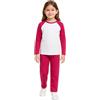 A2Z 4 Kids Ragazze Ragazzi Pjs Plain Pigiama Set Lounge Suit Top Bottom Set Comodo Loungewear Lightweight età 2-13 Anni