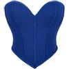 RWGSNB Bustino Donna, Corsetto Donna Sexy Senza Spalline Stecche Bustier Overbust Allacciatura Posteriore Modellante Corpo Push-Up Uscire per Feste e Concerti Ideale per Tutti I Giorni Feste e Conce