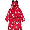 Disney Accappatoio Bambina Minnie Mouse, Vestaglia Bambina Con Orecchie 3D, Vestaglia Pile, Blu 2-3 anni