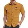 CEWIFO Camicie No Stiro Uomo Eleganti Slim Fit Tshirt T-Shirt Cotone Manica Lunga Maglietta Verde Maniche Lunghe Vendita di