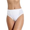 Sloggi Control Tai 2p, Slip Donna, Bianco (White), 6