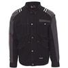 CHEMAGLIETTE! Giubbino da Lavoro con Bande Riflettenti Giacca Multistagione Payper Arizona, Colore: Nero, Taglia: L