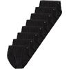 Sloggi 8 Pezzi Slip Sgambati Contenitivo Donna Control Tai, Nero 42