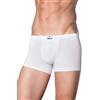 marcLuis - Boxer New York Uomo in Cotone Elasticizzato, Comodo e Fresco, Perfetta vestibilità, Confezione da 6 Pezzi (Bianco, L)
