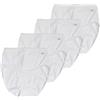 Sloggi 4 Pezzi Slip Sgambati Contenitivo Donna Control Tai, Bianco 48